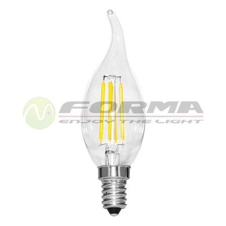 LED sijalica E14 C35T-4D Filament