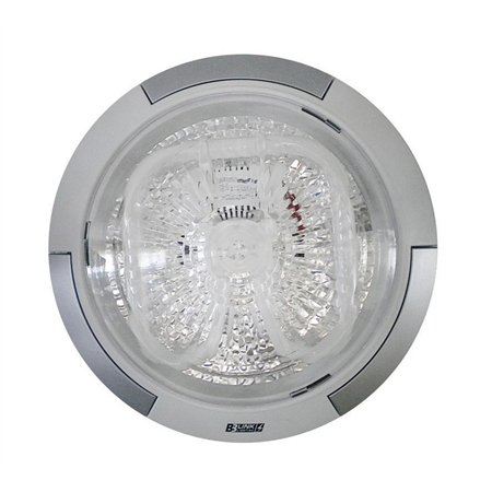 Fluo plafonjera BB link u sivoj boji.