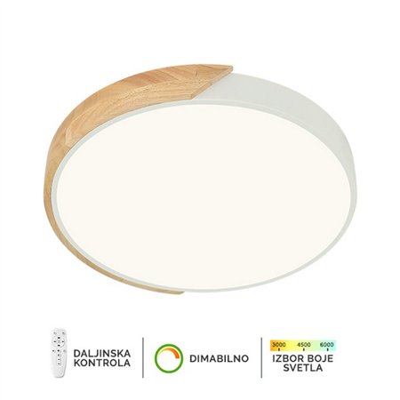 LED plafonska lampa F2811-30C WH+WD