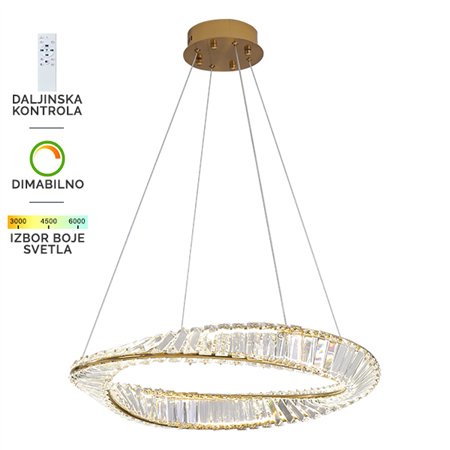 LED visilica KP6045-55V T