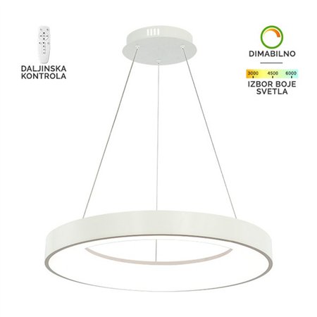 LED visilica F2049-86V WH