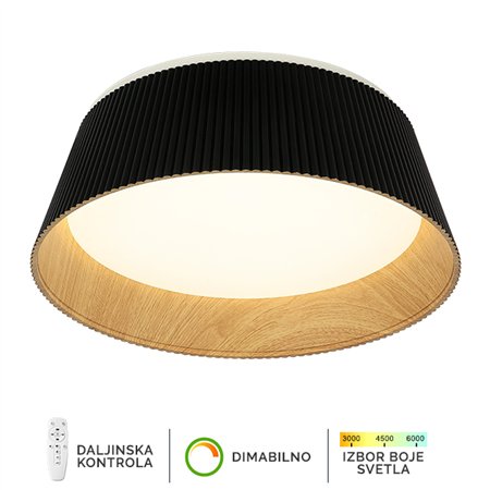 LED plafonska lampa FK2003-62C BK