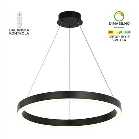 LED visilica F2048-44V BK