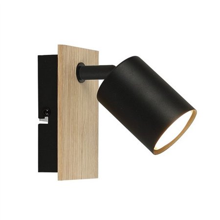 Spot lampa FG151-1 BK+WD