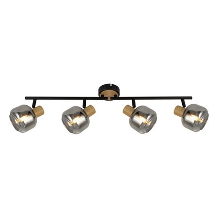 Spot lampa FE408-4 BK+WD