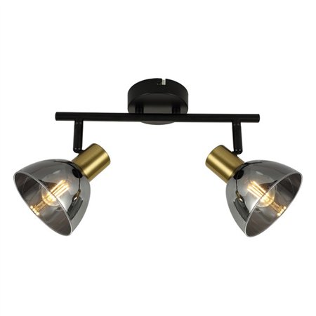 Spot lampa FE407-2 BK+SG