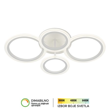 LED plafonjera F2083-50P WH