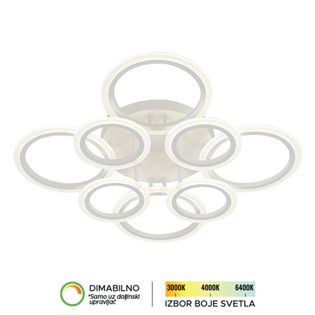 LED plafonska lampa F2083-100C WH