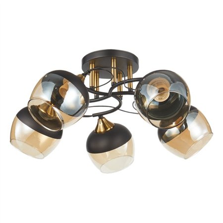 Plafonska lampa MD2741-5 BK+SG