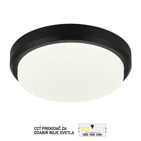 Spoljna LED plafonjera PS8301 BK