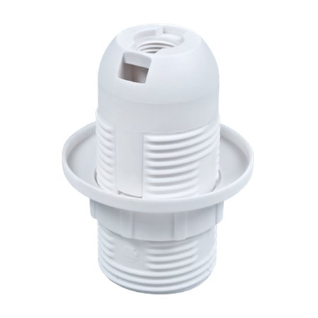 11021.0 Grlo E14 luster bezvijčano za navoj M10x1 T180, belo