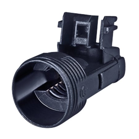 11043.E Grlo E14 stojeće za vezu utiskivanjem bezvijčano T180, crno