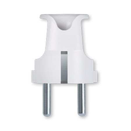 301.0 Utikač dvopolni, beli