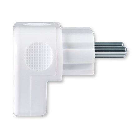 303.0 Utikač tropolni L izvedbe, beli