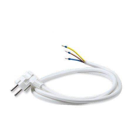 3312.0  Priključni kabl 3x1,5mm2 x 2m, beli