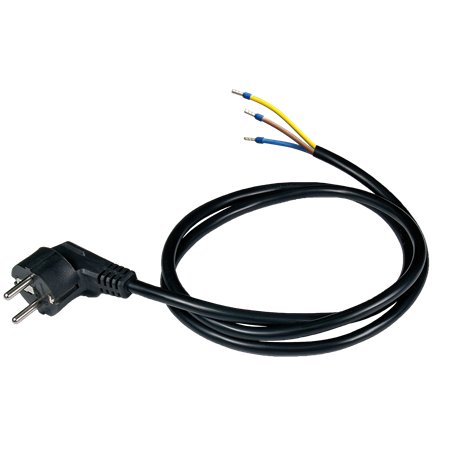 3321.13  Priključni kabl 3x2,5mm2 x 1,5m, crni