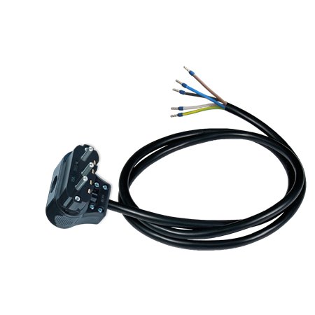 3521.13  Priključni kabl 5x2,5mm2 x 1,5m, crni