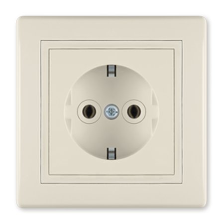 600.99 Priključnica dvopolna PRESTIGE sa porcelanskim telom, kr