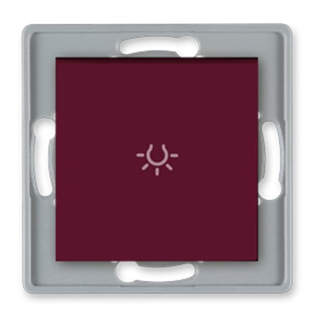 6009.3 Mehanizam taster svetlo PRESTIGE bez ind. 10A 250V~, bor