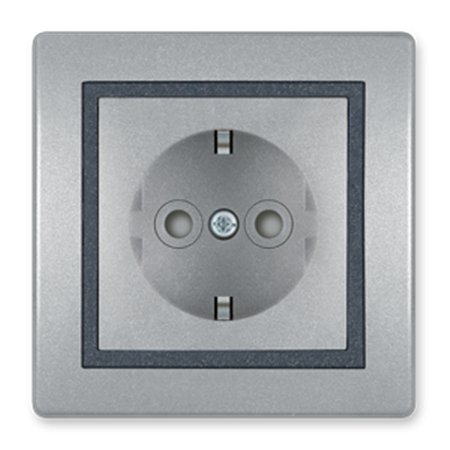 601.S2S Priključnica dvopolna PRESTIGE sa zašt. kontakta, S2S