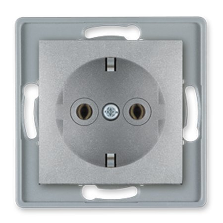 6030.S Mehan. priklj. dvopolne PRESTIGE sa plast. telom, met. sreb.