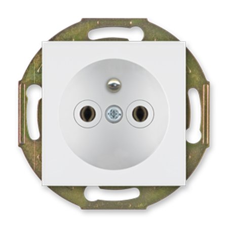 6035.0 Mehanizam priklj. dvopolne PRESTIGE NF standard, beli bl