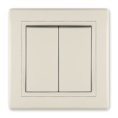 606.999 Sklopka serijska PRESTIGE 10A 250V~, krem