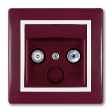 612P.303 Priključnica antenska PRESTIGE TV/FM - prolazna, 303