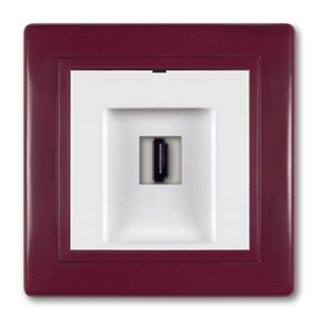 6163.330 Priključnica PRESTIGE HDMI/HDMI female Keystone, 330