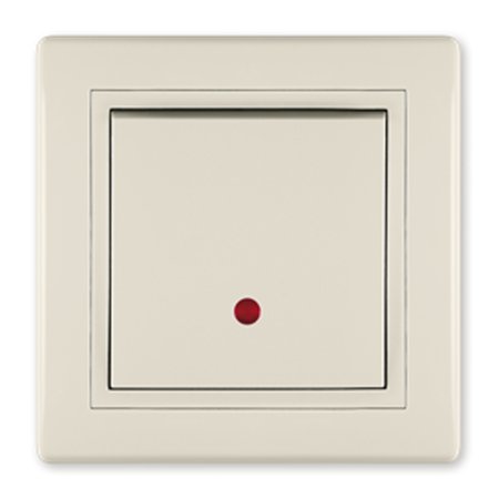 628.99 Sklopka ukrsna PRESTIGE sa indikacijom 10A 250V~, krem b