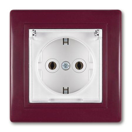 633.330 Priklj. dvopolna PRESTIGE sa plast. telom i poklopcem, 330