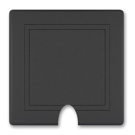 640.E1 Kutija za stalni priključak PRESTIGE, crna soft