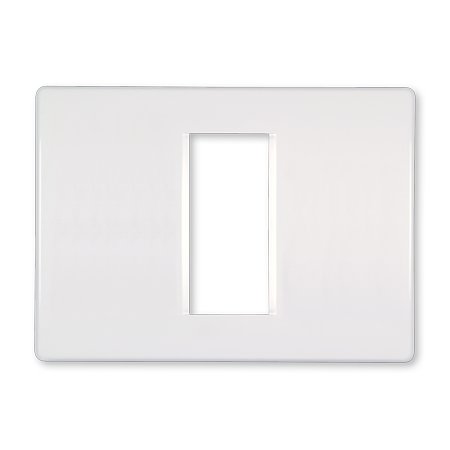 65013.0 Maska jednostruka MODE 1M/3M za prirubnicu 3M, bela