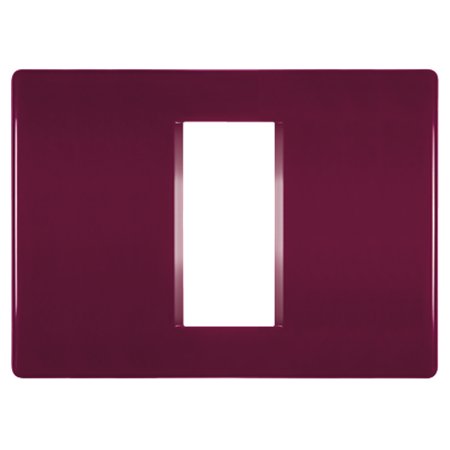 65013.3 Maska jednostruka MODE 1M/3M za prirubnicu 3M, bordo