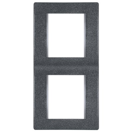 65022.2 Maska višestruka MODE 2x2M vertikalna, sivo-grafit