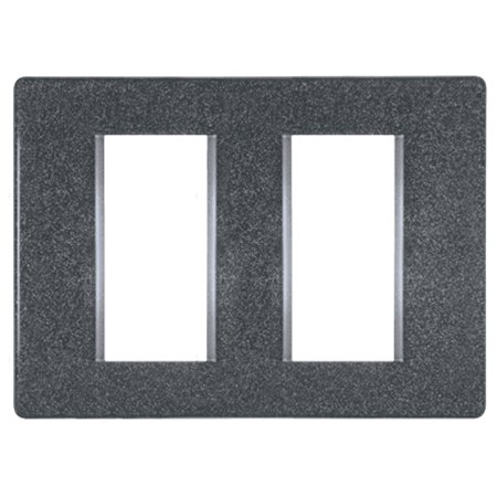 65023.2 Maska dvostruka MODE 1M+1M/3M za prirubnicu 3M, sivo-grafit