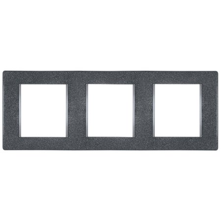 65031.2 Maska višestruka MODE 3x2M horizontalna, sivo-grafit