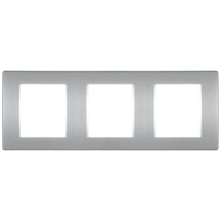 65031.S Maska višestruka MODE 3x2M horizontalna, metalik srebrna