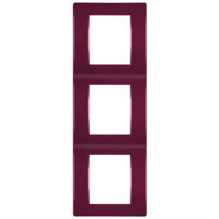 65032.3 Maska višestruka MODE 3x2M vertikalna, bordo