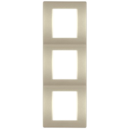 65032.G Maska višestruka MODE 3x2M vertikalna, metalik zlatna