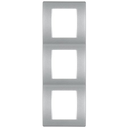 65032.S Maska višestruka MODE 3x2M vertikalna, metalik srebrna