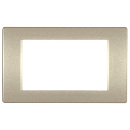 6504.G Maska četvorostruka MODE 4M, metalik zlatna