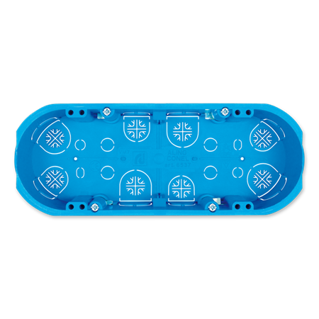 6537 Kutija montažna sedmostruka za šuplji zid