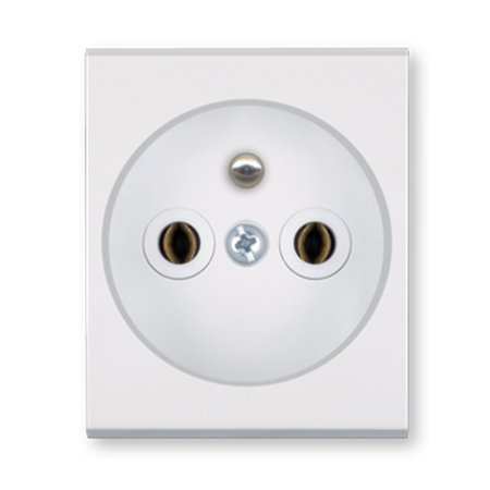 654.0 Prikljucnica dvopolna MODE NF standard 2M, beli blok