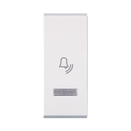 65422.0 Taster MODE 1M sa oznakom zvona i indikacijom, beli