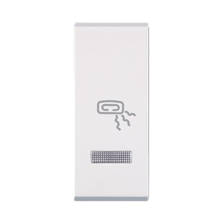 65424.0 Taster MODE 1M sa oznakom grejalice i indikacijom, beli