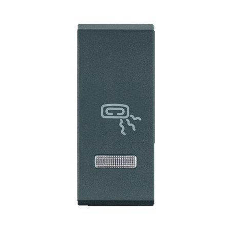 65424.A Taster MODE 1M sa oznakom grejalice i indikacijom, antracit