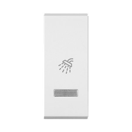 65428.0 Taster MODE 1M sa oznakom tuša i indikacijom, beli