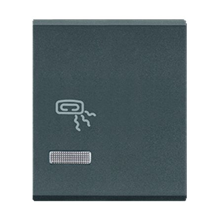 65824.A Taster MODE 2M sa oznakom grejalice i indikacijom, antracit