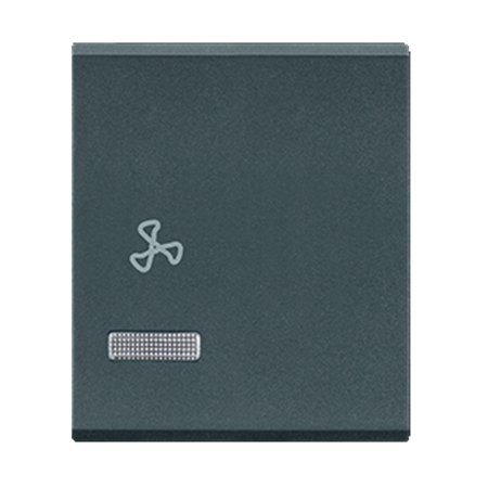 65825.A Taster MODE 2M sa oznakom ventilatora i indikacijom, antracit